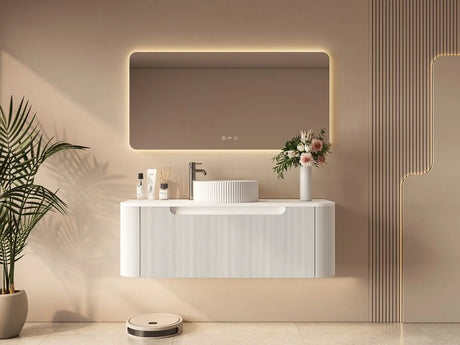 Rome 1200mm Wall-Hung Cabinet - Matt White mercioaustralia