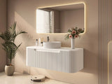 Rome 1200mm Wall-Hung Cabinet - Matt White mercioaustralia