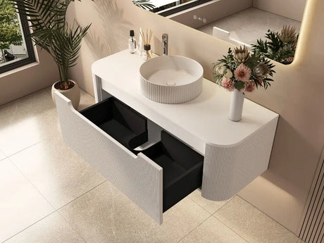 Rome 1200mm Wall-Hung Cabinet - Matt White mercioaustralia