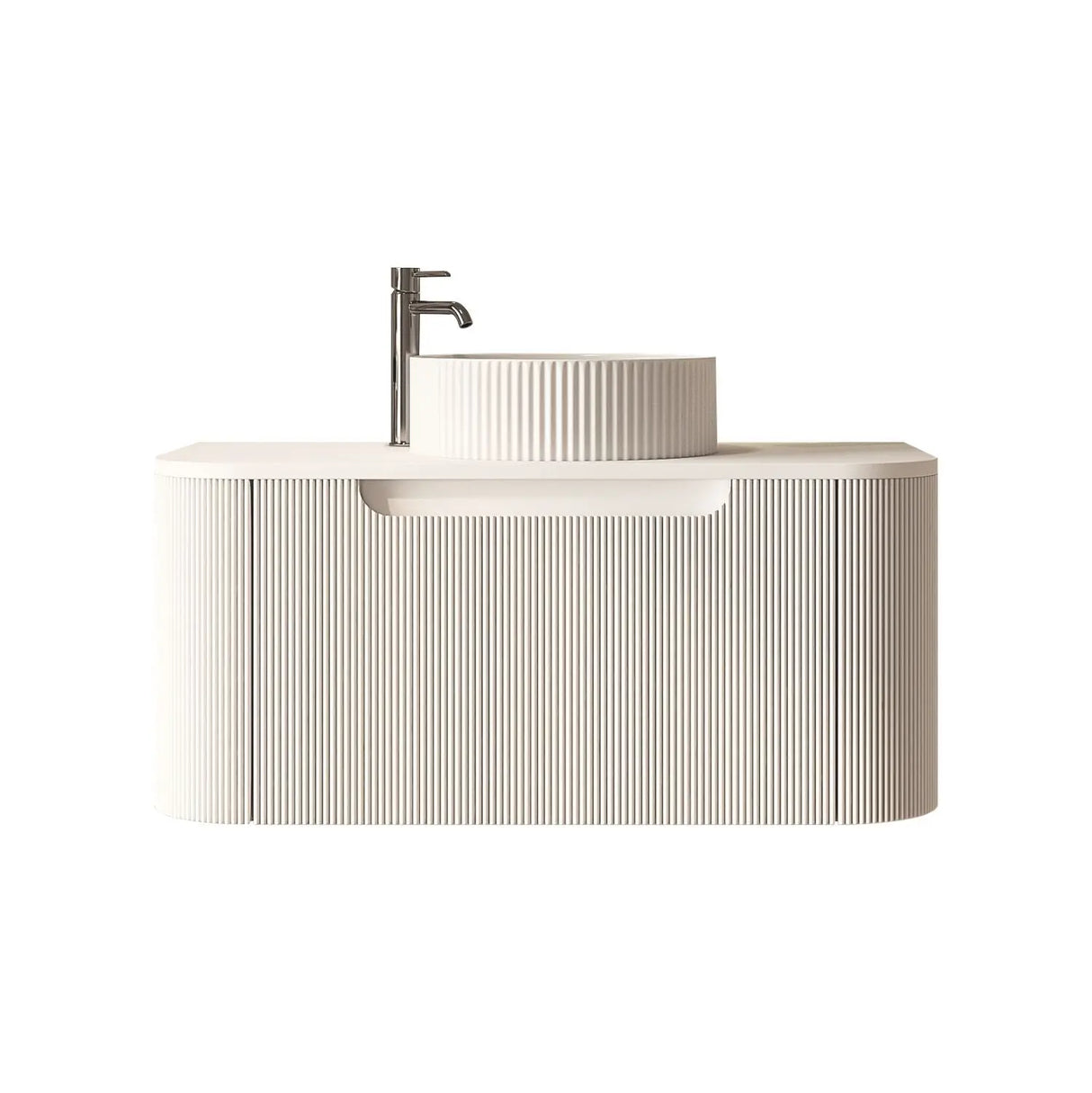 Rome 750mm Wall-Hung Cabinet - Matt White mercioaustralia