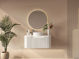 Rome 750mm Wall-Hung Cabinet - Matt White mercioaustralia