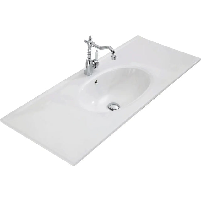 Rotondo Full Depth Ceramic Basin Top 1200 fienza