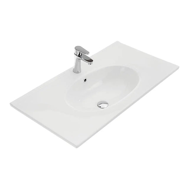 Rotondo Full Depth Ceramic Basin Top 900 fienza