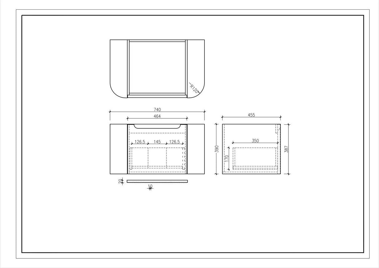 Rome 750mm Wall-Hung Cabinet - Matt White mercioaustralia