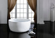 Ronda Gloss White Free Standing Bathtub 1350*1350*620mm Poseidonbk