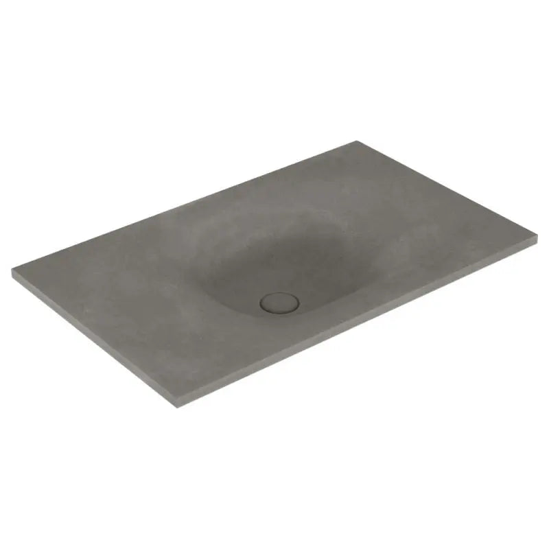 Satori Moulded Basin Top 750, Warm Grey fienza