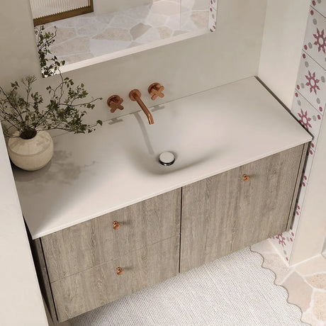 Satori Moulded Basin Top 1200, Vanilla fienza