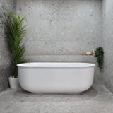 Oval Freestanding Bath 1700x800x600mm Poseidonbk