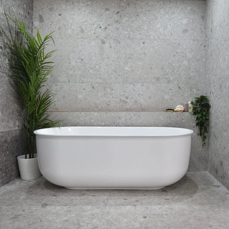Oval Freestanding Bath 1700x800x600mm Poseidonbk