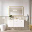 Seattle 1200mm Wall-Hung Cabinet - Matt White mercioaustralia