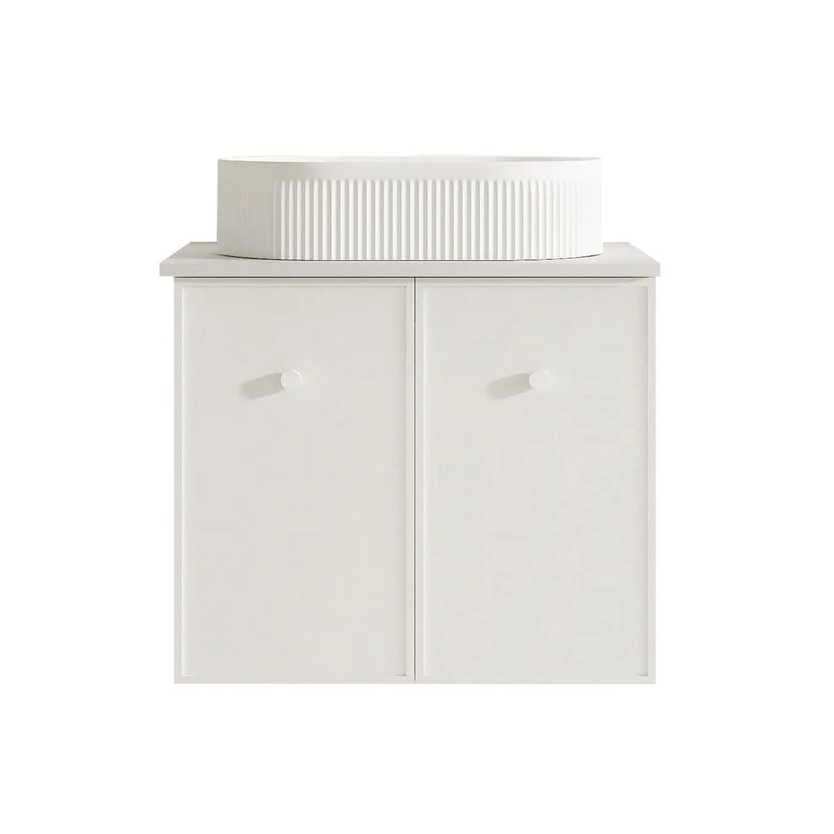 Seattle 600mm Wall-Hung Cabinet - Matt White mercioaustralia