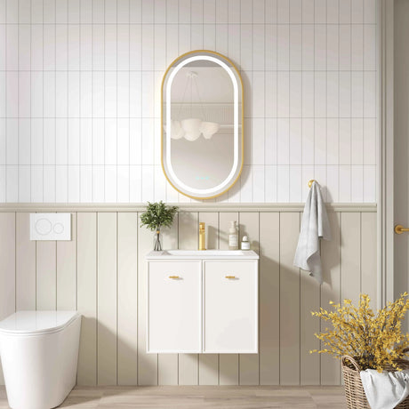 Seattle 600mm Wall-Hung Cabinet - Matt White mercioaustralia
