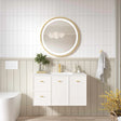 Seattle 900mm Wall-Hung Cabinet - Matt White mercioaustralia