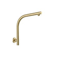 Brushed Yellow Gold Wall Mounted Shower Arm Aquaperla