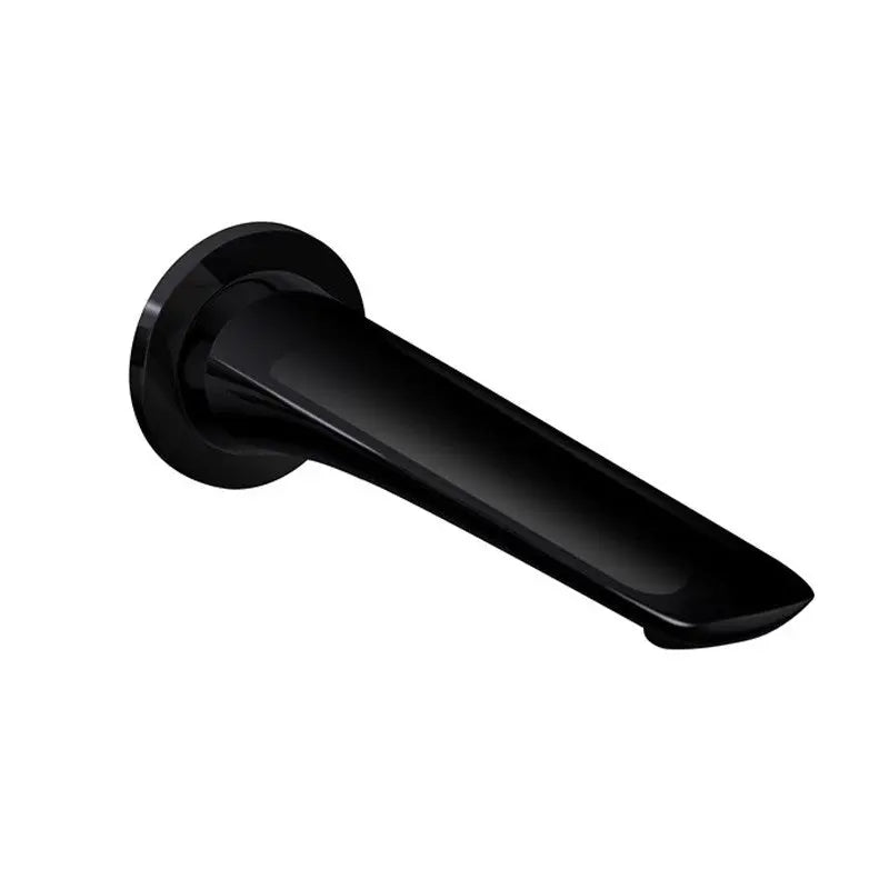 Bellino High Gloss Black Wall Bath/Spout Aquaperla