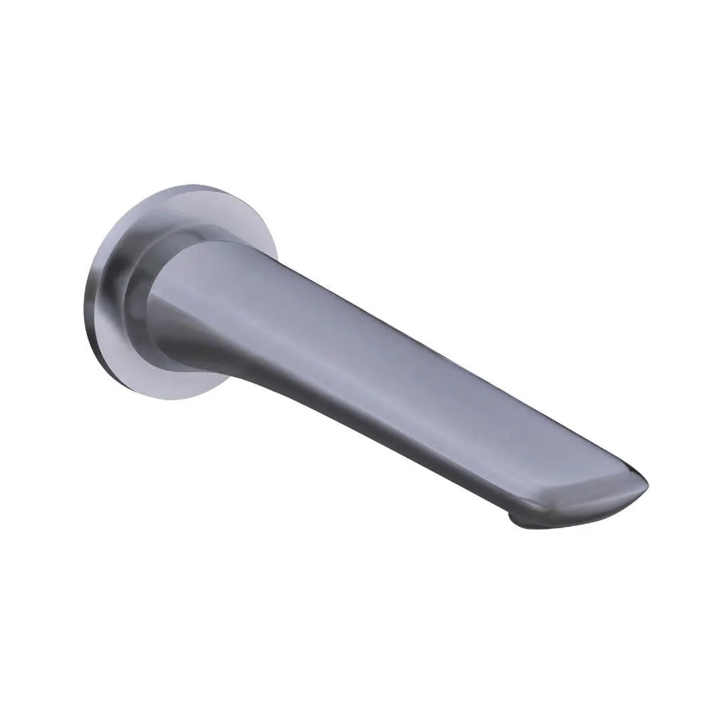 Bellino Brushed Nickel Wall Bath / Spout Aquaperla
