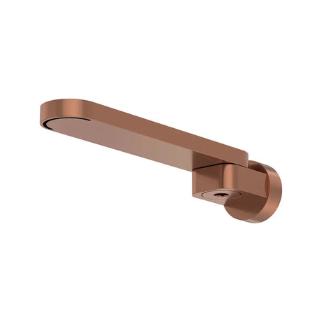 Rondo Swivel Bath Outlet, Brushed Copper fienza