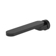 Rondo Swivel Bath Outlet, Matte Black fienza