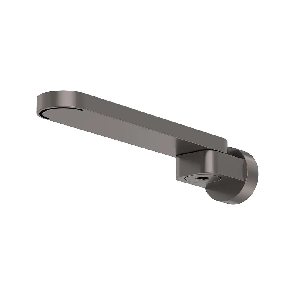 Rondo Swivel Bath Outlet, Gun Metal fienza
