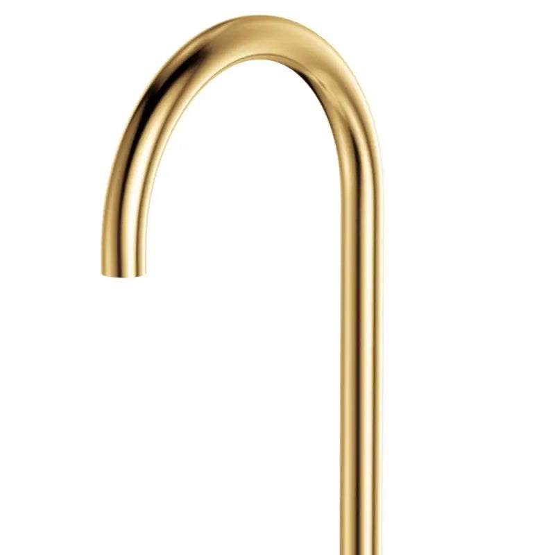 Kaya Gooseneck Floor Mounted Bath Outlet, Urban Brass fienza