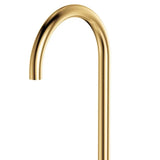 Kaya Gooseneck Floor Mounted Bath Outlet, Urban Brass fienza