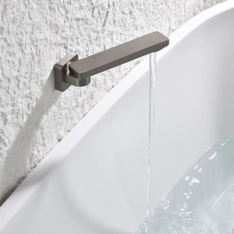 Koko Swivel Bath Outlet, Brushed Nickel fienza