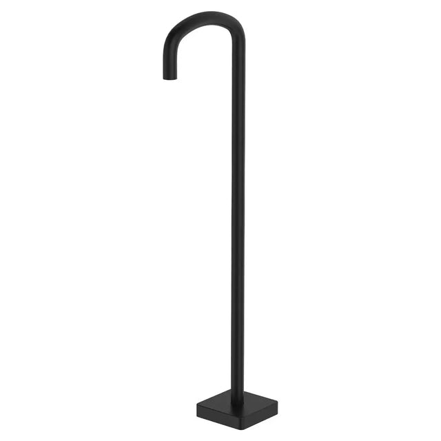 Tono Floor Mounted Bath Outlet, Matte Black fienza