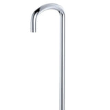 Tono Floor Mounted Bath Outlet, Chrome fienza