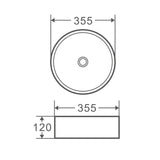 Spin 35 Counter-Top Round Basin mercioaustralia