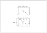 Rome 600mm Wall-Hung Cabinet - Matt White mercioaustralia