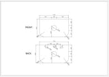 Rome 750mm Wall-Hung Cabinet - Matt White mercioaustralia