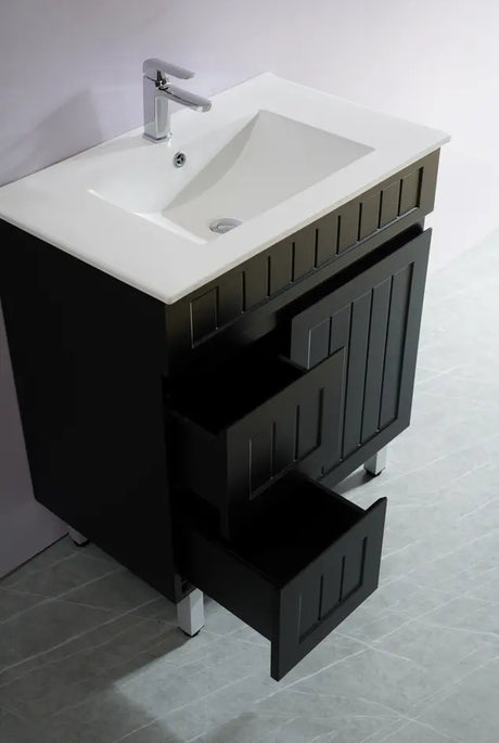ACACIA SHAKER PVC Floor Vanity 750 Poseidon