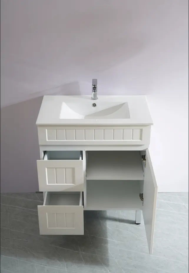 ACACIA SHAKER PVC Floor Vanity 750 Poseidon