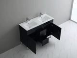 ACACIA SHAKER PVC Floor Vanity 1200mm (Double Bowl) Poseidon