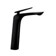 Bellino Matte Black Tall Basin Mixer Aquaperla