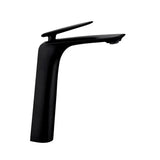 Bellino Matte Black Tall Basin Mixer Aquaperla