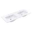 Dolce Full Depth Double Bowl Ceramic Basin Top 1200 fienza