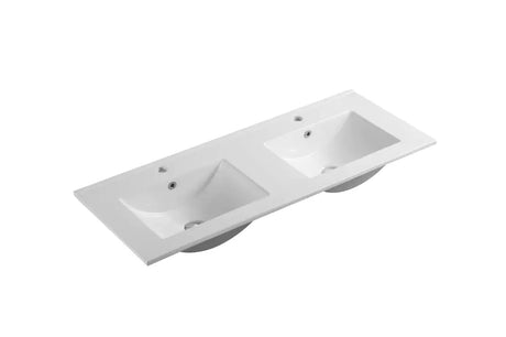 Mercio 1500mm Double Bowl Ceramic Top Vanity Basin mercioaustralia