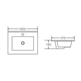 Bella 600mm Freestanding Cabinet - Notaio Walnut mercioaustralia