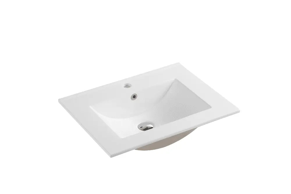 Mercio 600mm Slim Ceramic Top Vanity Basin mercioaustralia