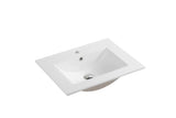Mercio 600mm Slim Ceramic Top Vanity Basin mercioaustralia
