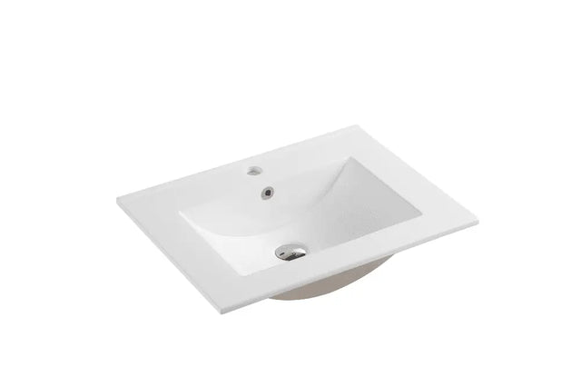 Mercio 600mm Slim Ceramic Top Vanity Basin mercioaustralia