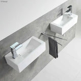 Linea Left-Hand Wall Basin fienza