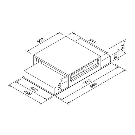 BLAUPUNKT 90CM CEILING CASSETTE (STAINLESS STEEL) Blaupunkt
