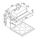 BLAUPUNKT 60CM SLIDEOUT UNDERMOUNT (STAINLESS STEEL) Blaupunkt