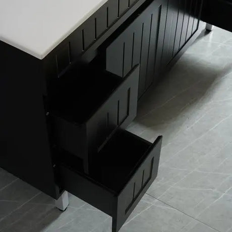 ACACIA SHAKER PVC Floor Vanity 1500 (Single/Double Bowl) Poseidon