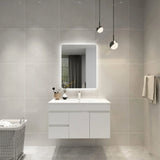 Jasper Rectangular Touchless 600 X 750 Frameless LED Mirror - Three Light Temperatures Poseidonbk