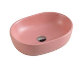 Vale 97 Counter-Top Oval Basin - Matt Pink mercioaustralia