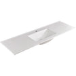 Vanessa Full Depth Single Bowl Poly-Marble Basin Top 1500 fienza
