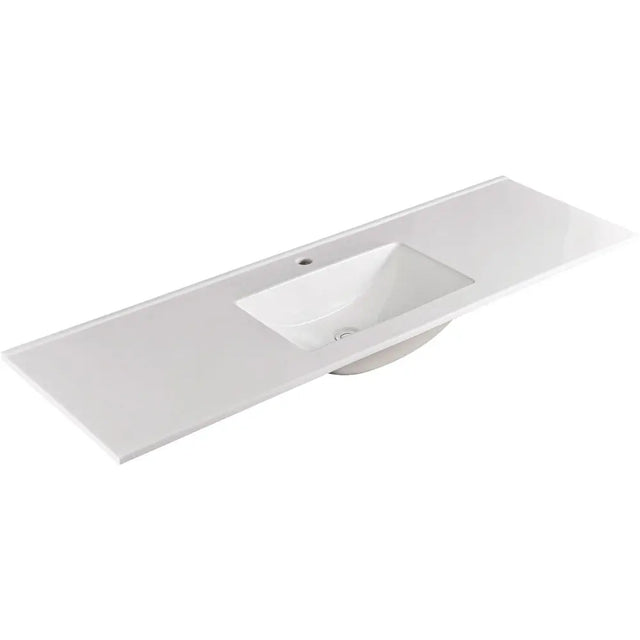 Vanessa Full Depth Single Bowl Poly-Marble Basin Top 1500 fienza